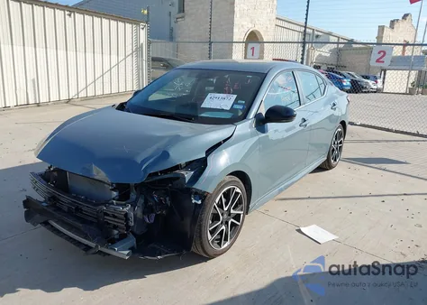 2025 Nissan Sentra Sr from USA, damaged, VIN 3N1AB8DV3SY294010